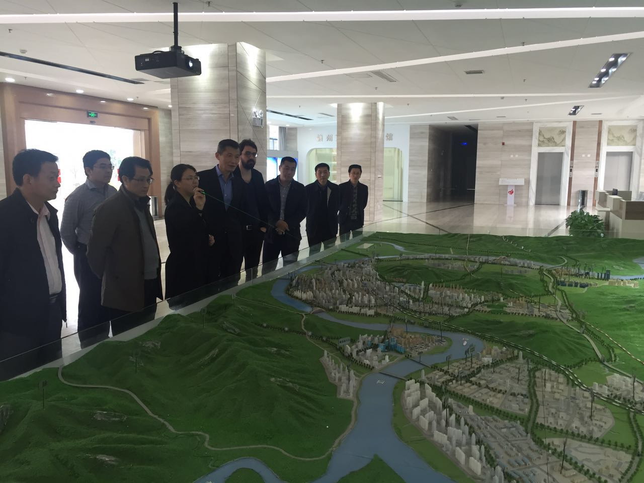 集团再次前往江西赣州进行合作交流_上海城建建设实业集团